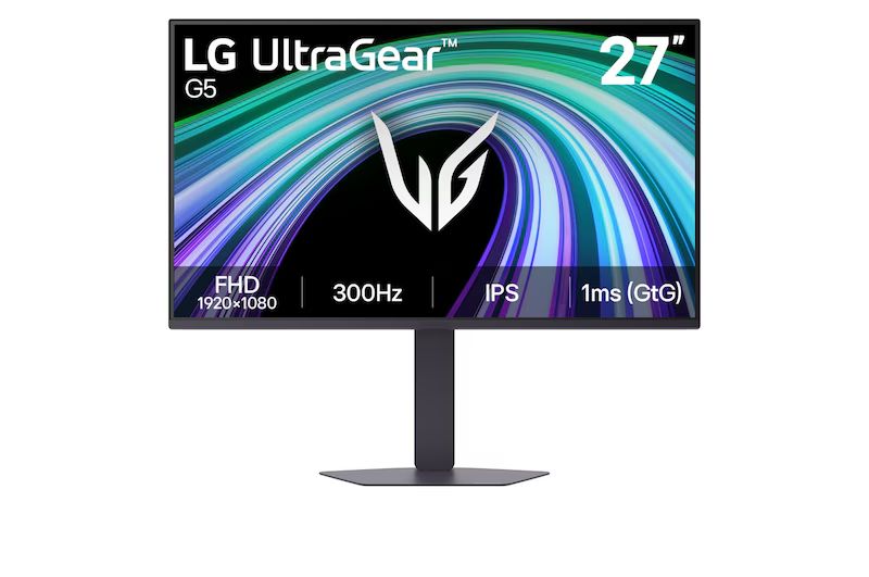 LG 27G550B 27' FHD IPS, 300Hz, 2x HDMI, DP, HAS
