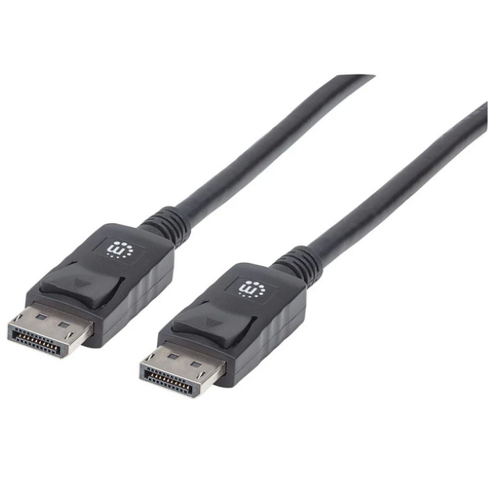 Manhattan kabel DP-DP M/M, 4K@60Hz, 1m, crni