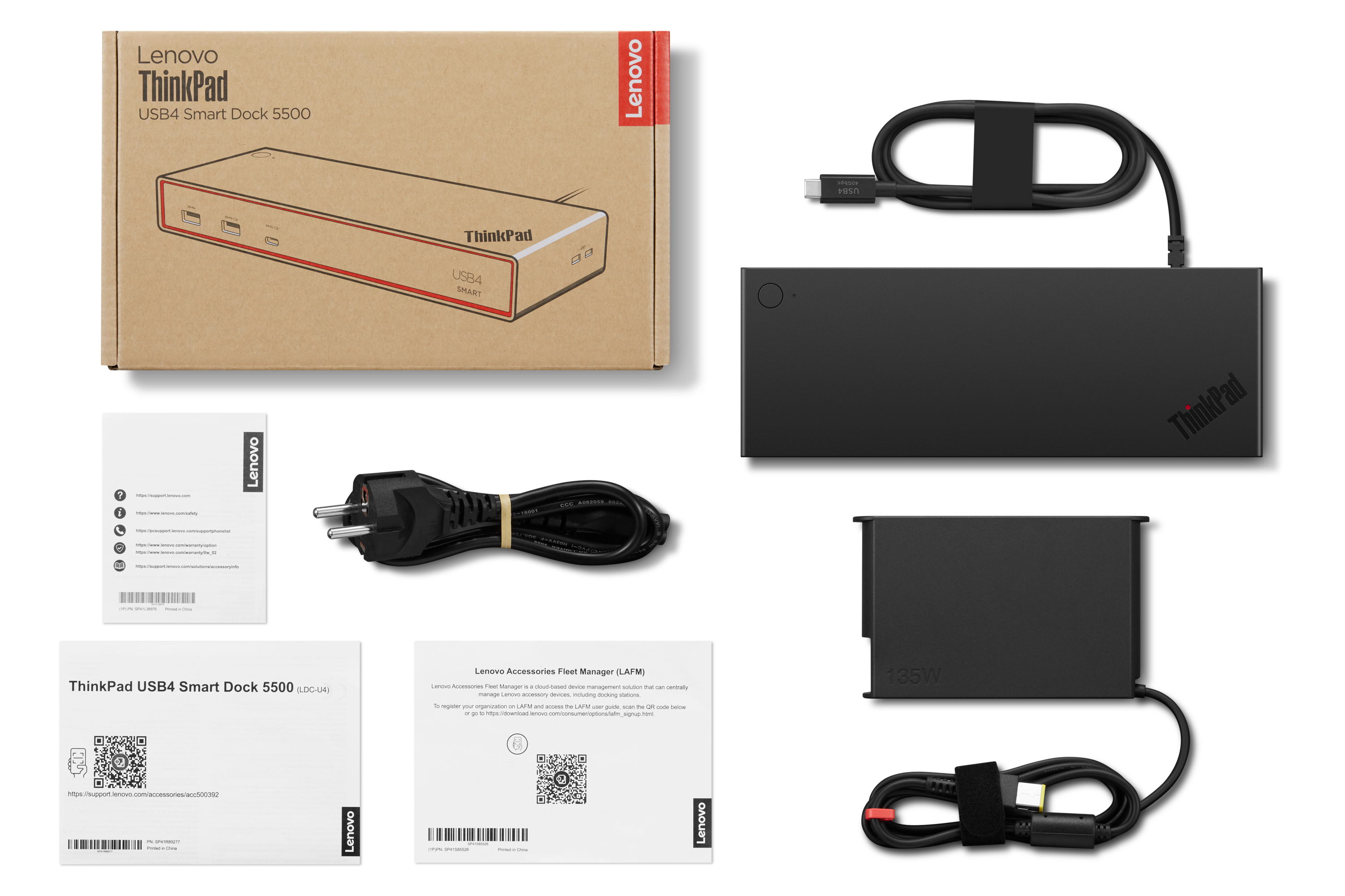 ThinkPad USB4 Smart Dock 5500 - 135W EU