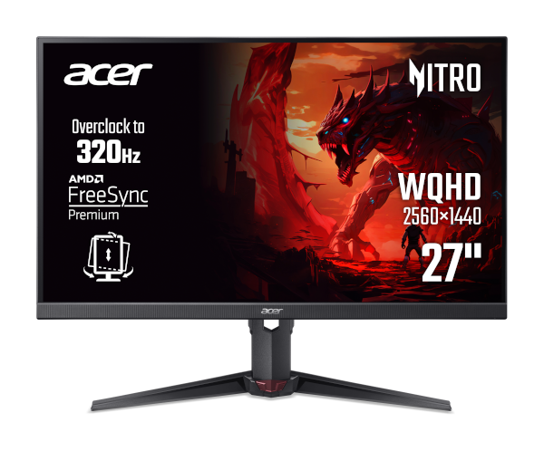 Acer Nitro XV27QX QHD IPS 27'', 2xHDMI, DP, 320Hz