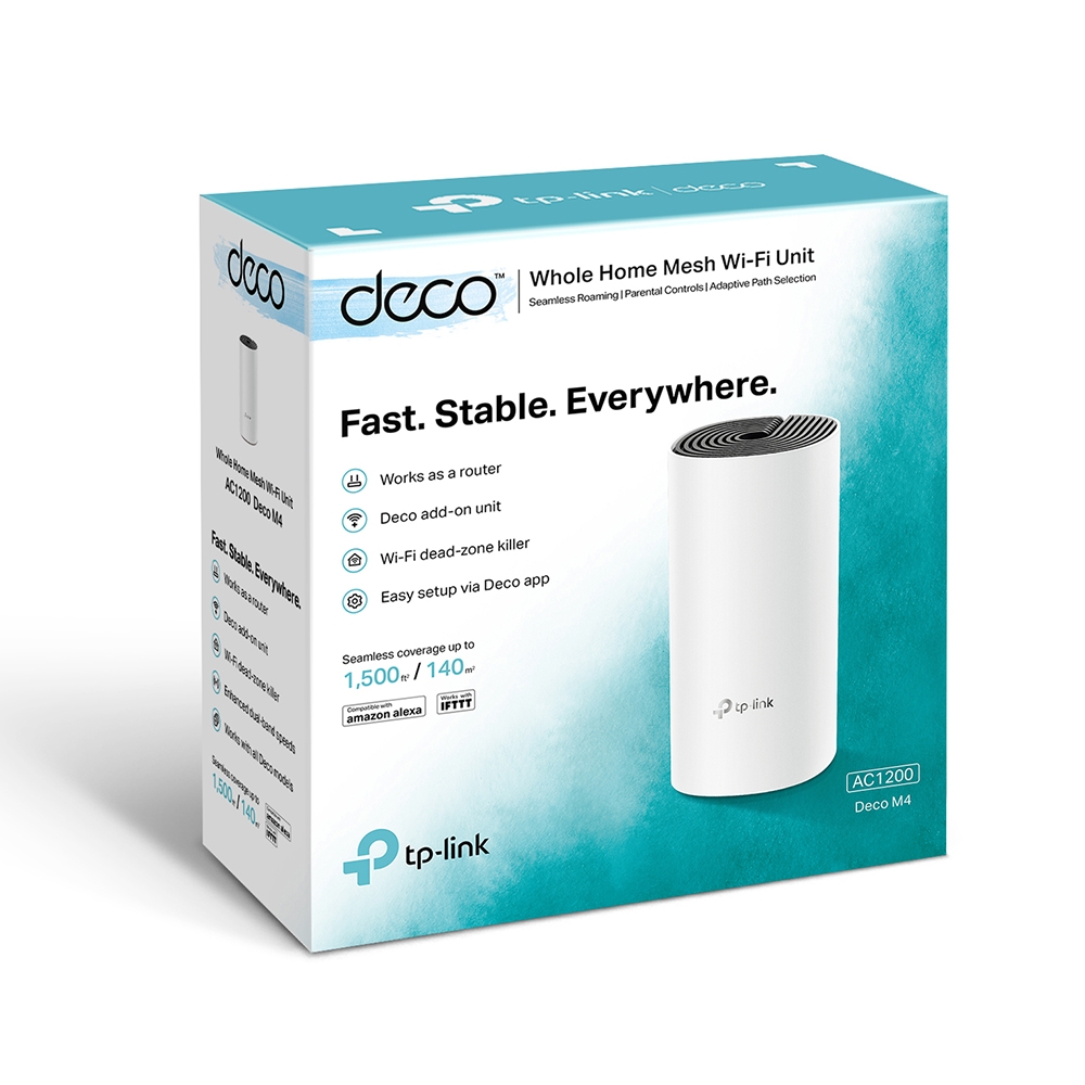 TP-Link Deco M4 Whole-Home Mesh Wi-Fi System 1 pac