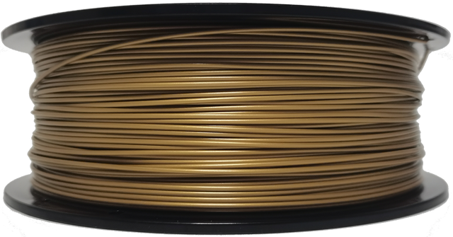 PLA filament 1.75 mm, 1 kg, old gold