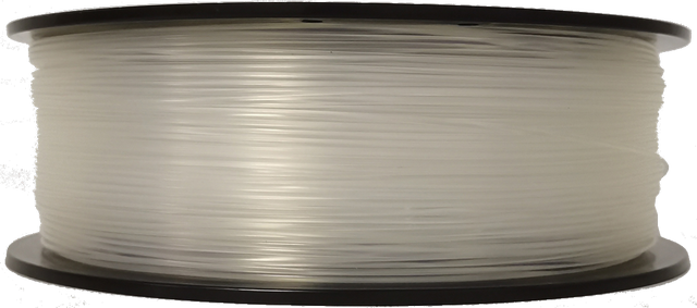 PLA filament 1.75 mm, 1 kg, transparent