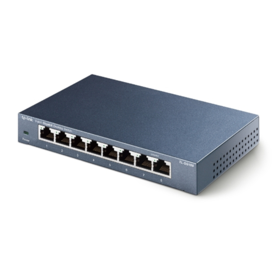 TP-Link TL-SG108, 8-port GbE switch, metalno - Copia Forum