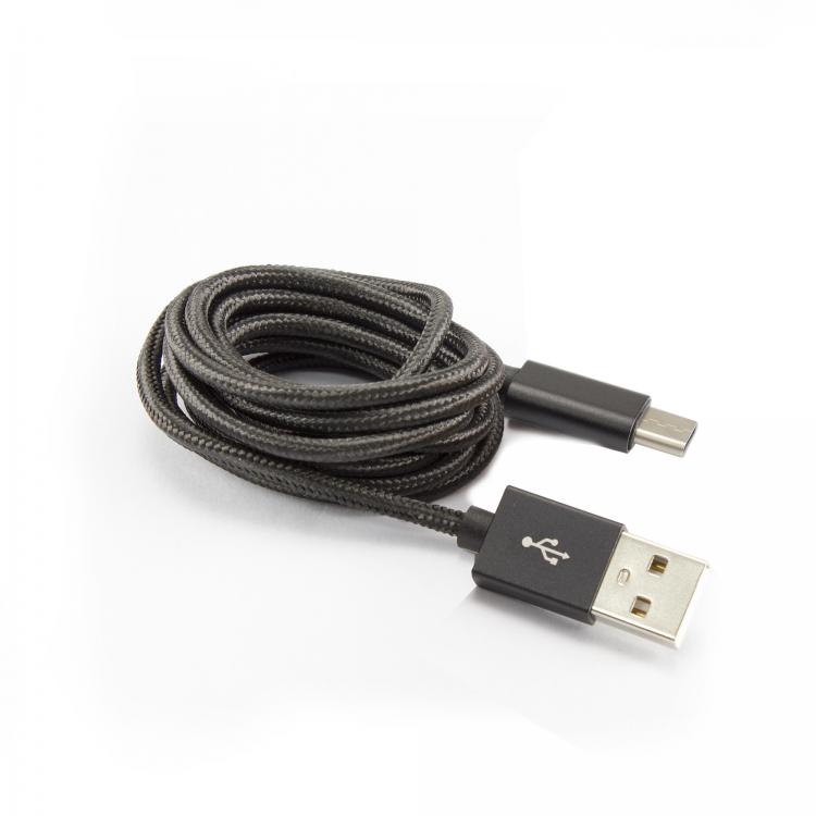 Kabel USB 2.0 - USB tip C, crni, 3 kom