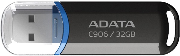 ADATA C906, 32GB, USB 2.0 crni