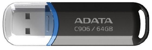 ADATA C906, 64GB, USB2.0 crni