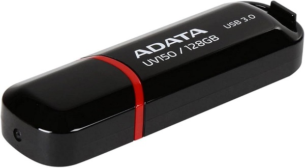 ADATA UV150, 128GB, USB3.2, crni