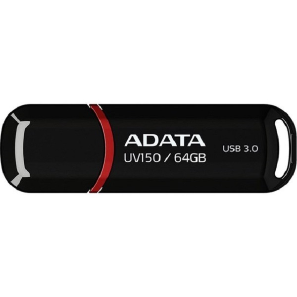 ADATA UV150, 64GB, USB3.2, crni