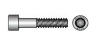Allan screw DIN 912 A2 M8x45, 100 kom