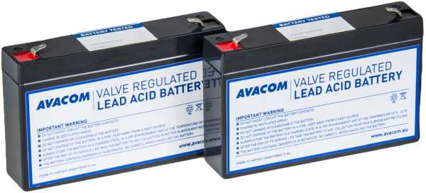 Avacom baterijski kit za EATON, 2 x 6V