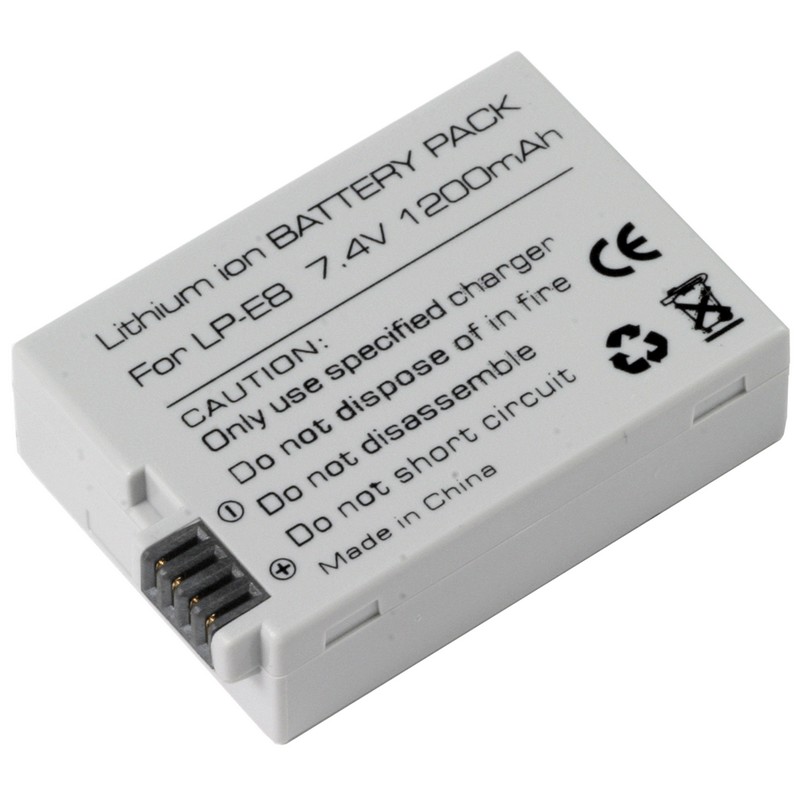 Canon battery LPE8 za EOS 550d, 600d, 650d - Copia Forum