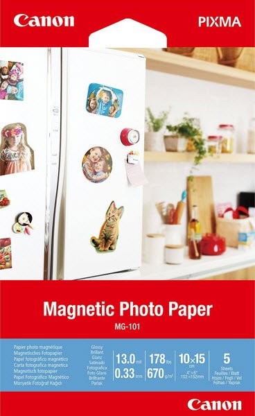 Canon Magnetski Photo Papir MG-101 10x15 - 5 L - Copia Forum