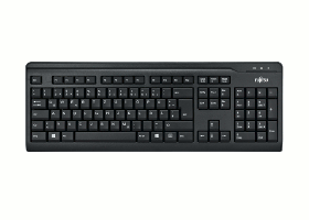 Fujitsu Keyboard KB410 USB Black EE