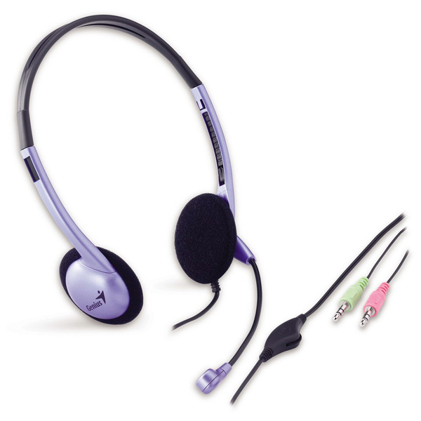 Genius HS-02B, slušalice s mikrofonom, 3,5 mm - Copia Forum