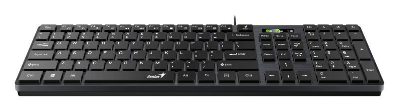 Genius SlimStar 126, tipkovnica, USB, crna - Copia Forum