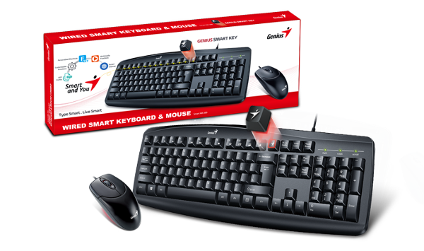 Genius Smart KM-200, tipkovnica+miš, USB - Copia Forum