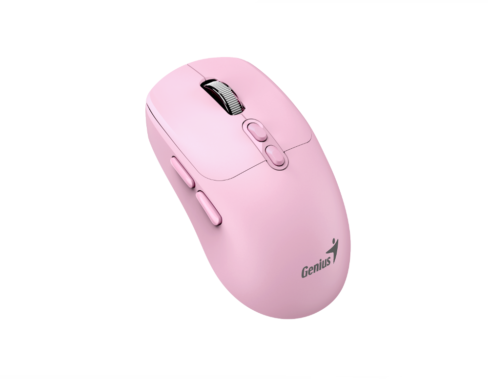 Genius NX-8080S, bežični miš, silent, BT, rozi