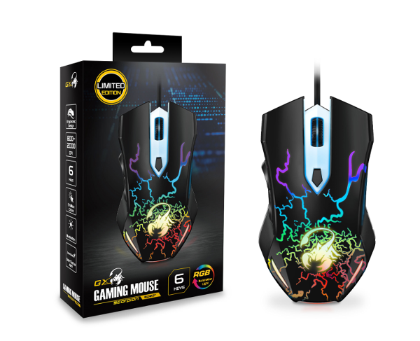 Genius Scorpion Spear, igraći miš, RGB LED, USB - Copia Forum