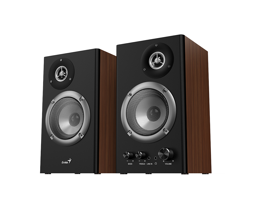 Genius zvučnik SP-HF1200B, 36W, drveni