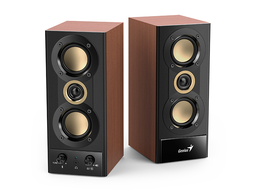 Genius zvučnik SP-HF800BT, 20W, USB, drveni