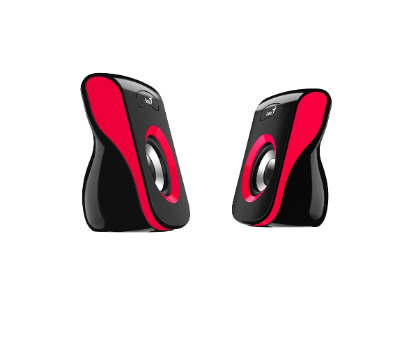 Genius zvučnici SP-Q180, 6W, USB + 3,5mm, crveni - Copia Forum