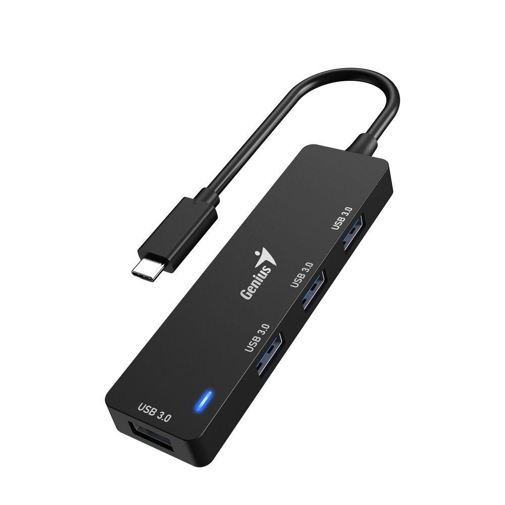 Genius UH-400, 4-port USB 3.0 hub