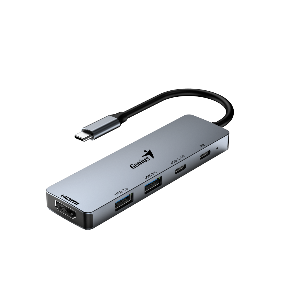 Genius UH-500, 5-u-1 USB hub