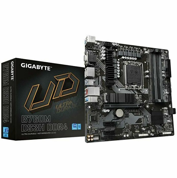 Gigabyte B760M DS3HP, DDR4, s1700, mATX