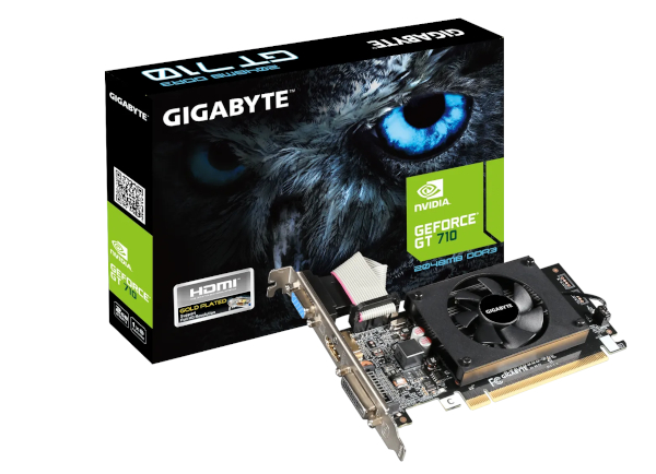 Gigabyte GF N710, 2GB DDR3, VGA,HDMI, DVI, DX12