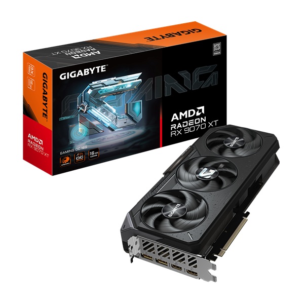 Gigabyte R9070XT GAMING OC, 16GB