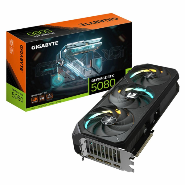 Gigabyte GF RTX5080 GAMING OC, 16G GDDR7
