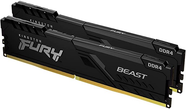 Kingston DDR4 Fury Beast RGB, 2x32GB, 64GB,3600MHz