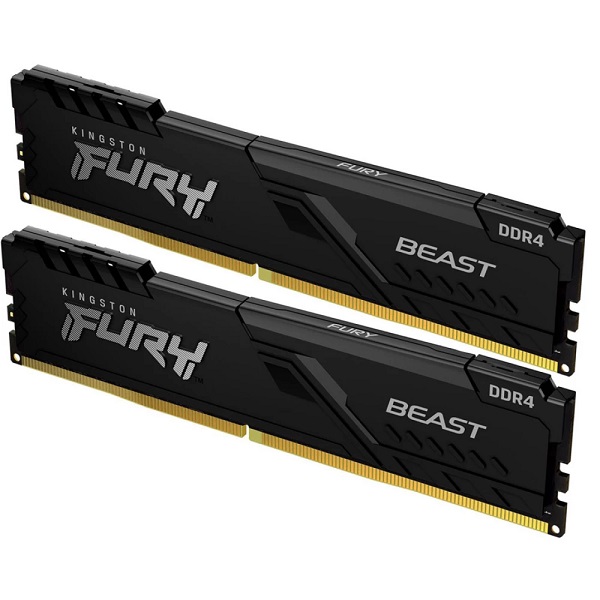 Kingston DDR4 32GB 3600MHz, (2x16GB) FURY Beast