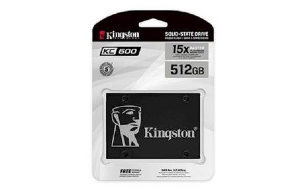 Kingston SSD KC600, R550/W520,512GB, 7mm, 2.5