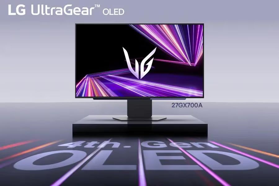 LG OLED 27GX700A, QHD, 280Hz, HDMI, DP, HAS