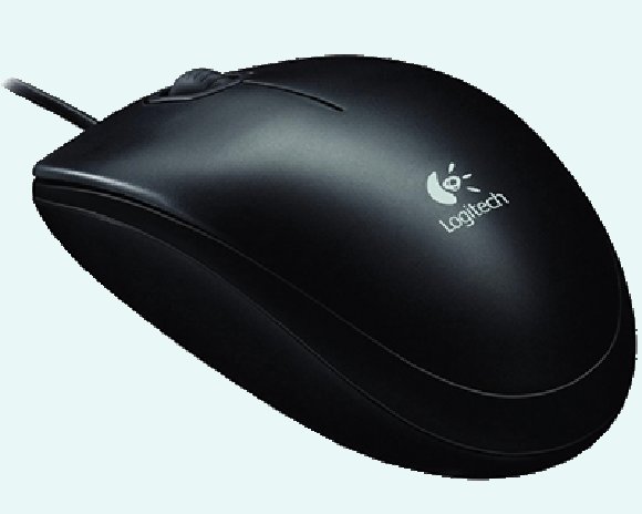 Logitech B100 žičani optički miš, crna - Copia Forum