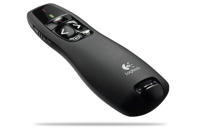 Logitech R400 bežični prezenter, crna