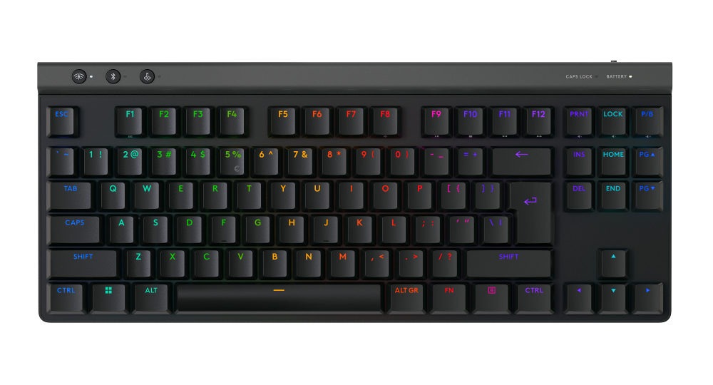 Logitech G515 TKL Lightspeed, Tactile, crna