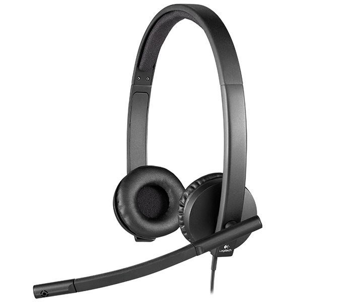 Logitech H570e Stereo slušalice s mikrofonom, USB