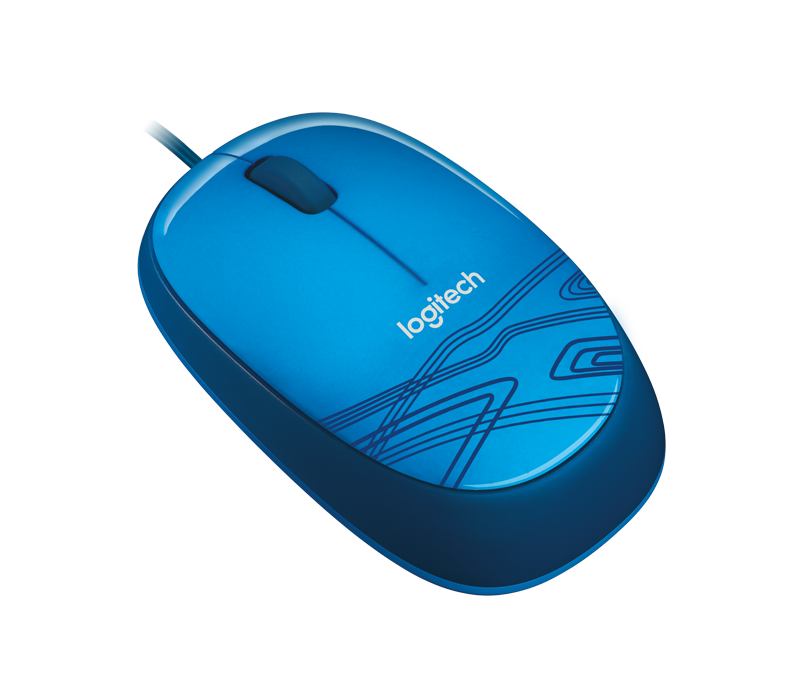 Logitech M105 žičani optički miš, plava - Copia Forum