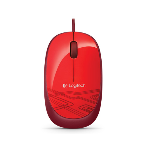 Logitech M105 žičani optički miš, crvena - Copia Forum