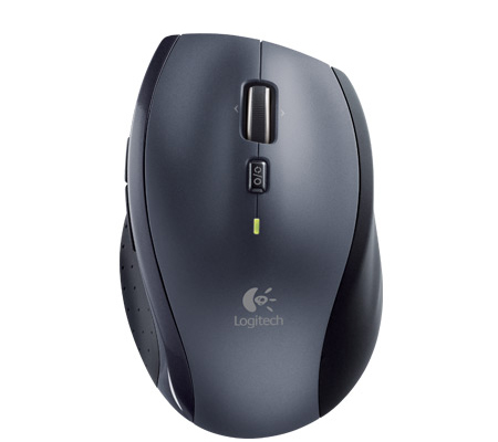 Logitech M705 bežični laserski miš, tamnosiva