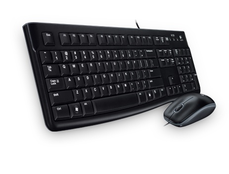 Logitech MK120 žičana tipkovnica i miš, crna - Copia Forum