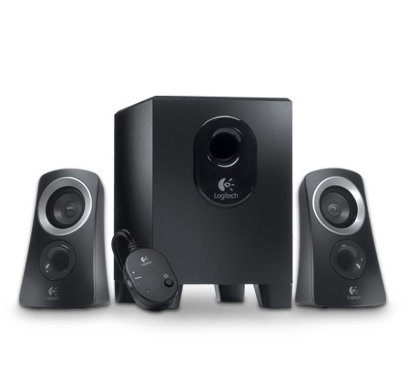 Logitech Z313 2.1 zvučnici, crna