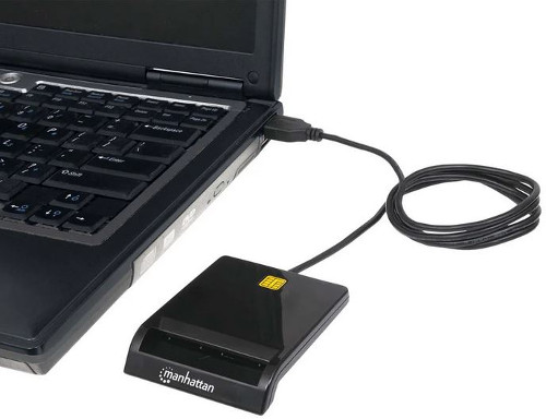 Manhattan čitač pametnih kartica USB