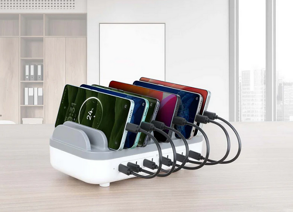 Manhattan 10-Port USB-C Power Charging Station
