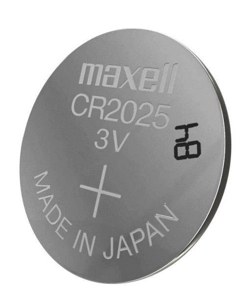 Maxell lit. dugm. baterija CR2025, 2 kom