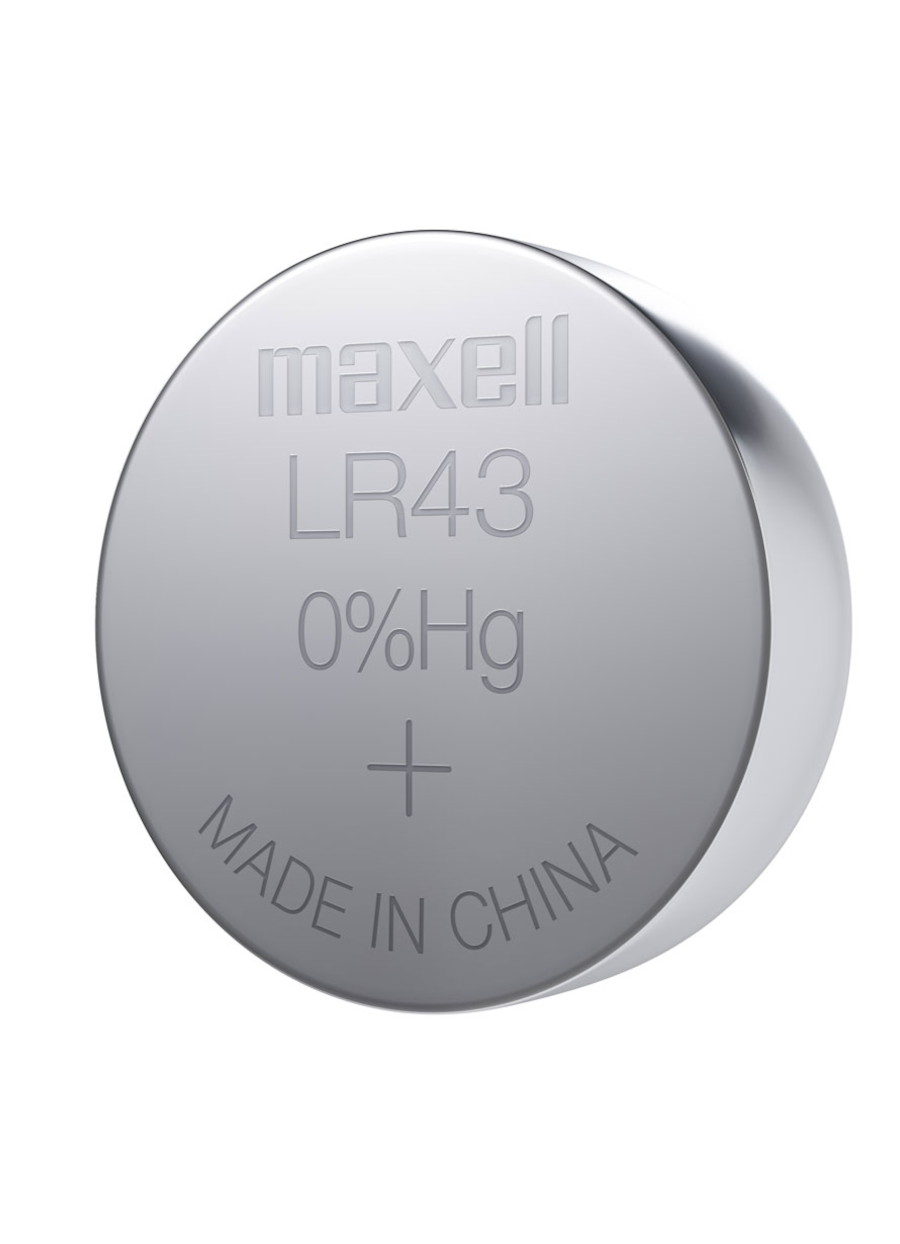 Maxell alk. dugm. baterija LR43,10kom, 5x2