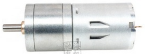 ML-R BDC Motor 12 V, 24 mm, 1:100, 60 RPM